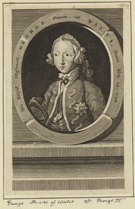 Retrato de George, Príncipe de Gales de English School