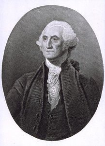 Retrato de George Washington (1732-1799) (grabado) de English School