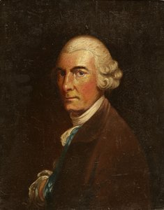Retrato de George William Fairfax de English School