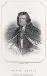 Retrato de Gilbert Burnet, Obispo de Salisbury de English School