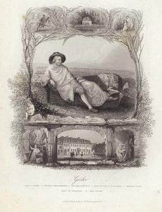 Retrato de Goethe de English School