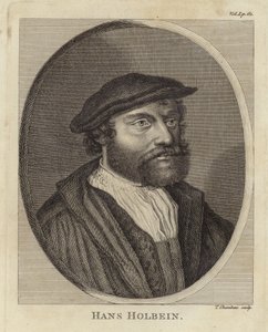 Retrato de Hans Holbein el Joven de English School