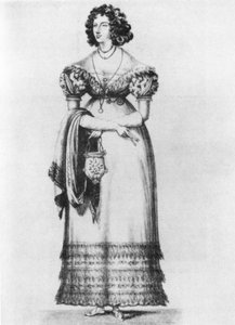 Retrato de Harriette Wilson (1789-1846) de English School