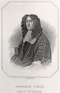 Retrato de Heneage Finch, Conde de Nottingham de English School