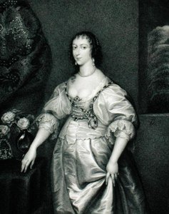 Retrato de Henrietta Maria (1609-69) de 