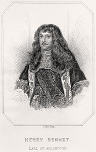 Retrato de Henry Bennet, Conde de Arlington de English School