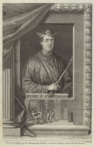 Retrato de Enrique II de Inglaterra de English School