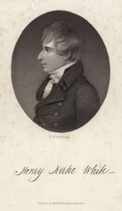 Retrato de Henry Kirke White de English School