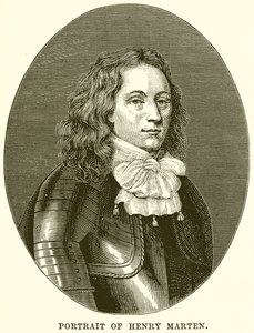 Retrato de Henry Marten de English School