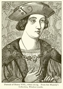Retrato de Enrique VIII, cuando joven