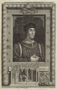 Retrato de Enrique VI de Inglaterra de English School