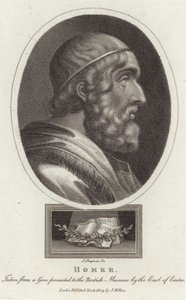 Retrato de Homero de English School