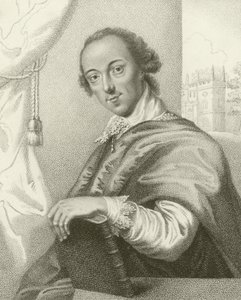 Retrato de Horace Walpole de English School