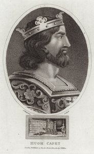 Retrato de Hugo Capeto de English School