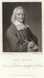 Retrato de Izaak Walton de English School