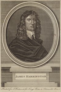 Retrato de James Harrington de English School