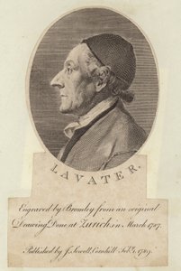 Retrato de Johann Kaspar Lavater