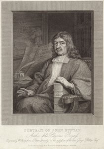 Retrato de John Bunyan de English School