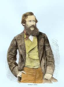 Retrato de John Hanning Speke (1827-64) de English School
