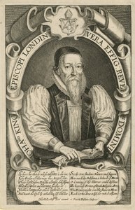 Retrato de John King, Obispo de Londres 1611-21 de English School