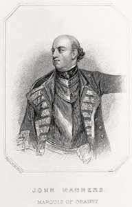 Retrato de John Manners, Marqués de Granby de English School