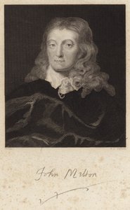 Retrato de John Milton de English School