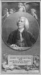 Retrato de John Stanley (1712-86)