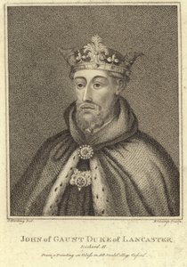 Retrato de Juan de Gante, Duque de Lancaster de English School