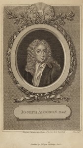 Retrato de Joseph Addison de English School