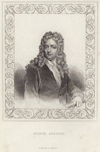 Retrato de Joseph Addison de English School