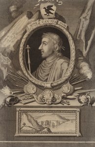 Retrato del Rey Canuto de English School