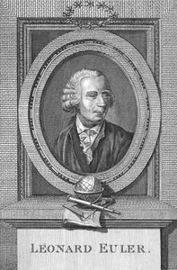 Retrato de Leonard Euler (1707-83) de English School