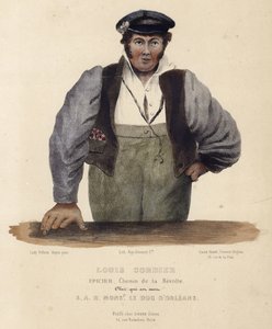 Retrato de Louis Cordier de English School