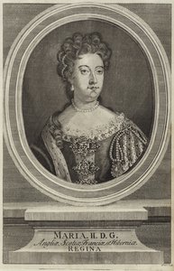 Retrato de María II de Inglaterra de English School
