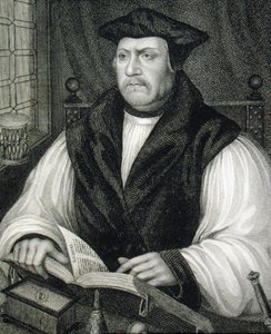 Retrato de Matthew Parker (1504-75), de 