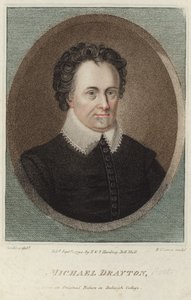 Retrato de Michael Drayton de English School