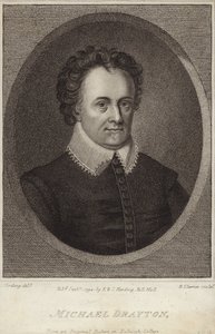 Retrato de Michael Drayton de English School