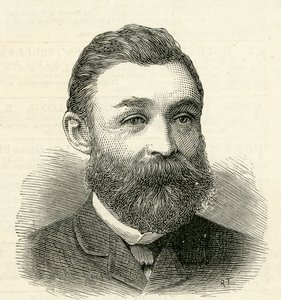 Retrato del Sr. R. Urwin, Secretario de los Comisionados de Mejora del Tyne, 1884