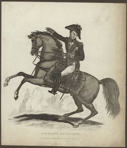 Retrato de Napoleón Bonaparte de English School