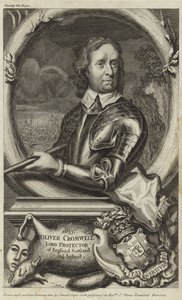 Retrato de Oliver Cromwell