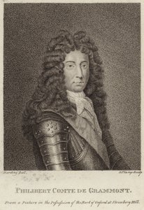 Retrato de Philibert, Conde de Gramont de English School