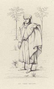 Retrato de Pietro Perugino de English School