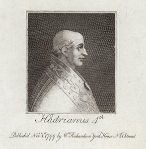Retrato del Papa Adriano IV de English School