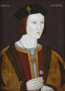 Retrato del príncipe Arturo (óleo sobre tabla)