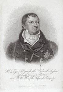Retrato del Príncipe Augusto Federico, Duque de Sussex de English School