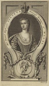Retrato de la Princesa Augusta de Sajonia-Gotha-Altenburg de English School