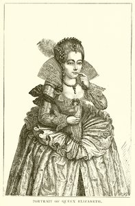 Retrato de la Reina Isabel de English School