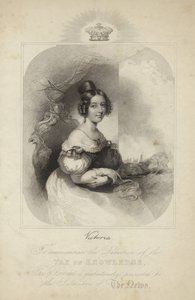 Retrato de la Reina Victoria de English School