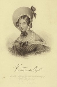 Retrato de la Reina Victoria de English School