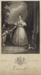Retrato de la Reina Victoria